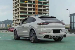 Pour <span class=keywords><strong>Porsche</strong></span> <span class=keywords><strong>Cayenne</strong></span> <span class=keywords><strong>Coupé</strong></span> 9Y0 2018-2022, mise à niveau Turbo + Kit carrosserie PP style TKT, accessoires automobiles en gros - Product Image 5