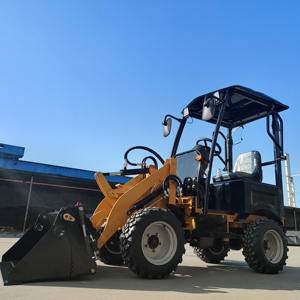 Barato 400kg-6ton Mini cargadoras de ruedas Mini cargador frontal pequeño cargador diesel/eléctrico mejor precio - Product Image 6
