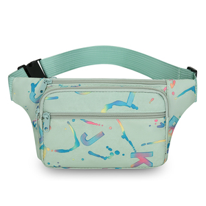 Sac banane de sport extérieur haute qualité avec fermeture éclair, sac de poitrine bandoulière pour hommes et femmes, porte-monnaie - Product Image 3