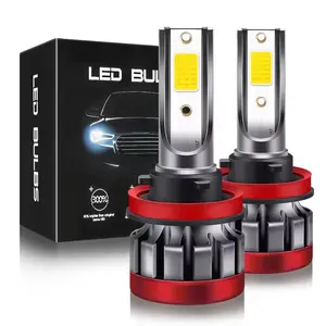 Superbleds universale auto nebbia LED lampadina prezzo di fabbrica H4 H11 vari colori sistema di illuminazione 16W all'ingrosso faro Laser auto
