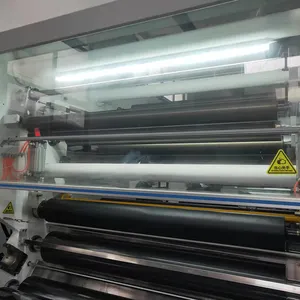 HTS-500W Hanplas Solventless mesin Laminating untuk OPP BOPP PET CPP PE Film