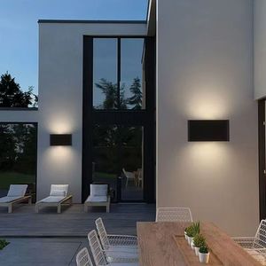 12W 18W <b>LED</b> Simple up and Down Wall Lamp Outdoor <b>Light</b> for Garden High Quality Aluminum <b>LED</b> Wall Sconce Decorative Lighting - Product Image 5
