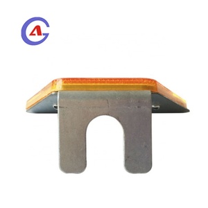 Réflecteur de garde-corps trapézoïdal rouge ou blanc - Product Image 1
