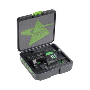 Kit d'outils de compression d'étrier de frein Fasano pour réparation automobile avec insert en mousse verte et composants à vis - Product Image 1