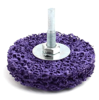 Disque de nettoyage et de décapage Tranrich 50 mm - Meule pour meuleuse d'angle pour le conditionnement des surfaces, élimination de la rouille et de la peinture