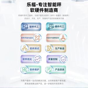 Báscula Inteligente con Bluetooth, Pantalla Táctil de Vidrio ITO, Portátil, con Batería, Cuadrada, Azul y Negra, para Uso Doméstico - Product Image 4