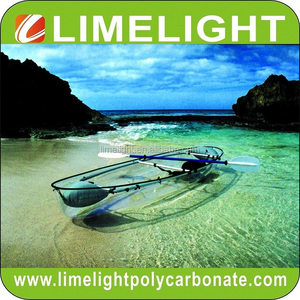 Kayak Transparente con Fondo de Policarbonato, Canoa de Cristal - Product Image 6