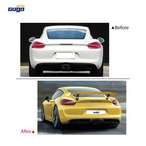 Kit carrosserie GUGO pour <span class=keywords><strong>Porsche</strong></span> Cayman 981 style GT4, kit extérieur complet, design inspiré de la piste, mise à niveau du véhicule, composants de carrosserie personnalisés - Product Image 3