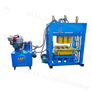 Macchina Idraulica per Blocchi QT4-30D, Nuova Macchina Automatica per la Produzione di Mattoni in Cemento e Calcestruzzo - Product Image 4