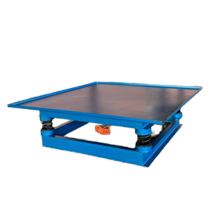 Plate-forme de table vibrante de prix usine pour la machine de moules en béton Machine d'essai de <span class=keywords><strong>vibration</strong></span> de table secouante en béton - Product Image 1