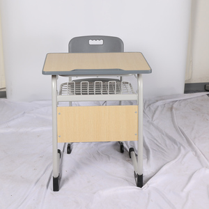 Tùy chỉnh giá rẻ bằng gỗ phía trước thiết kế bảng trường tiểu học đồ nội thất lớp học sinh Bàn và ghế đặt cho trường trung học - Product Image 4