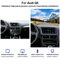 Snapdragon 665/685 untuk Audi Q5 Q5L (2009-2016) Radio Mobil 10.25"/12.3", Head Unit GPS Multimedia Nirkabel CarPlay & Android Auto