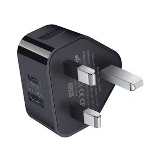 Hot Sale 20W UK Plug QC3.0 <b>USB</b>-<b>C</b> PD Wall Charger New Design <b>USB</b> Fast Charge Travel <b>Adapter</b> for iPhone 17 - Product Image 1