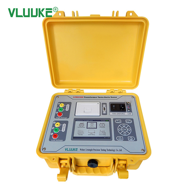 VLUUKE LNBB2000 Transformer Turns Ratio Tester Transformer Group Detector Ttr Tester Transformer Turns Ratio Tester