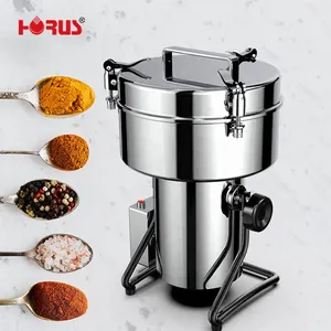 Horus electric stainless steel industrial multifunctional powder cereal grinder machine made china