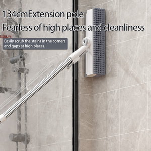 <span class=keywords><strong>Brosse</strong></span> de Nettoyage Multifonctionnelle pour Sol de Cuisine et Salle de Bain, Produits de Nettoyage Rotatifs, Balai en <span class=keywords><strong>Silicone</strong></span>, Articles Ménagers, Grattoir, <span class=keywords><strong>Brosse</strong></span> à Joints - Product Image 5