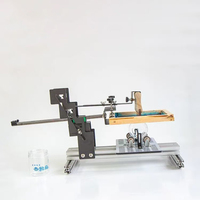 Máquina de Serigrafía Cilíndrica Manual Adecuada para Vasos de Papel, Plástico, Botellas de Vidrio y Diversos Productos Curvos