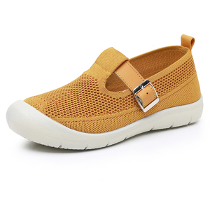 Nuovo stile moda scarpe piatte Mary Jane <span class=keywords><strong>donna</strong></span> tacchi con fibbia Slip-on ragazze da passeggio peso leggero maglia punta di sicurezza <span class=keywords><strong>41</strong></span> - Product Image 5