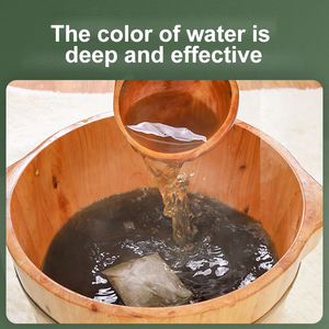 30 Bustine per Pediluvio all'Artemisia Cinese per <span class=keywords><strong>Spa</strong></span>, Massaggio Rilassante, Drenaggio Linfatico e Snellimento Gambe, Polvere di Artemisia per Pediluvio - Product Image 4