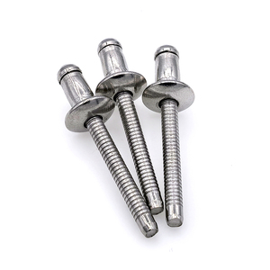 Rivets aveugles en aluminium 5056/7075 <span class=keywords><strong>de</strong></span> 6.4mm <span class=keywords><strong>de</strong></span> diamètre et <span class=keywords><strong>de</strong></span> 10mm <span class=keywords><strong>de</strong></span> longueur Rivets aveugles en pruche - Product Image 2