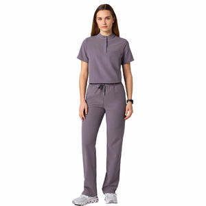 Vêtements médicaux confortables pour un usage quotidien, uniforme du personnel hospitalier, blouse avec col montant - Product Image 6