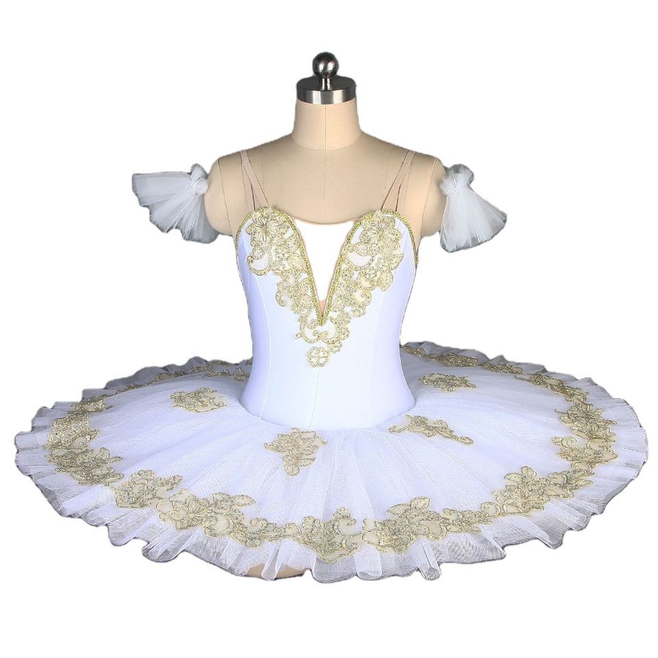 Swan White Professional Dance Classical Ballet Tutu Costumes for Girls ...