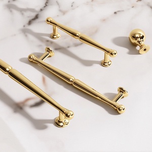Luxury Zinc Alloy Handles Modern Design <b>for</b> Wardrobe Kitchen Cabinet Drawer & Furniture Handles-<b>for</b> Hotels - Product Image 6