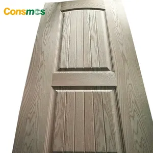 China fabricante de piel de puerta de melamina interior decorativa de 3mm