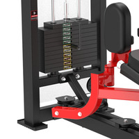 Machine d'exercice professionnelle réglable en acier pour adducteurs et abducteurs, double fonction, entraînement des cuisses intérieures et extérieures, appareil de musculation des hanches pour salle de sport
