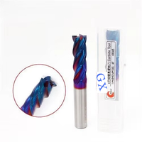 Fresa de Carburo Superdura de Alto Rendimiento con 4 Filos y Recubrimiento TiAlN, OEM para Corte de Metal en Máquinas CNC