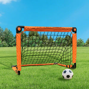 Meilleure Vente Ensemble <span class=keywords><strong>de</strong></span> Buts <span class=keywords><strong>de</strong></span> Football Portables pour Enfants Stables et Sécurisés Anti-Pincement pour Entraînement dans le Jardin - Product Image 3