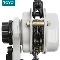 Toyo Harga bagus produsen C Tipe 0.8 1.6 3.2 6.3 9 Ton Hand Block Ratchet tuas rantai Manual Hoist