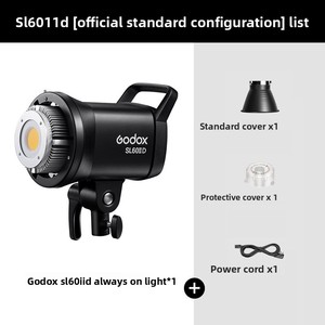 Godox SL60W de Segunda Generación, Luz LED de Relleno <span class=keywords><strong>para</strong></span> Transmisión en Vivo, Luz Constante, Control por Aplicación, Iluminación de Fondo <span class=keywords><strong>para</strong></span> Video y Fotografía - Product Image 6