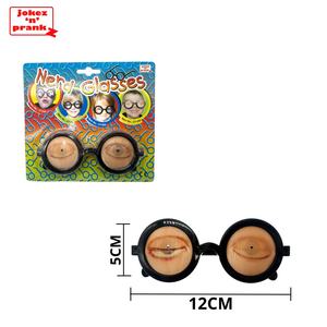 Lunettes de Nerd Amusantes pour Fête d'Halloween, Jouets Magiques Acclamés, Maquillage de Cosplay, Cube de Maquillage Écologique en Plastique Durable - Product Image 3