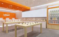 Décoration de magasin d'électronique de Style en bois, étui de téléphone personnalisé, affichage de meubles de magasin de téléphone portable, Design d'intérieur pour téléphone portable