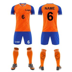 2026/27 Custom Logo Plus Size Breathable Quick Dry Unisex Soccer Jersey Football Training Uniform <b>Red</b> - Product Image 4