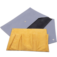 Housse minimaliste en cuir PU pour iPad, design enveloppe, protection pour ordinateur portable, étui intérieur fin pour iPad, idéal pour le bureau