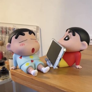 <b>Crayon</b> Shin-chan Phone Stand Plastic Anime Figurine Desktop Ornament Gift for Kids 7-12 Years - Product Image 4