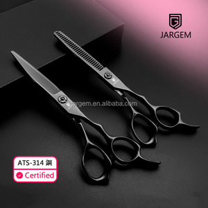 # Tijeras de Peluquería de 5.75 Pulgadas, para Corte en Seco y Húmedo, Color Negro, Modelo ATS-314, para Adelgazar el Cabello, las Más Populares - Product Image 1