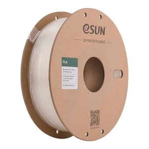 <span class=keywords><strong>Filament</strong></span> d'imprimante 3D <span class=keywords><strong>PLA</strong></span> <span class=keywords><strong>transparent</strong></span> ESUN en gros, 1,75 mm, 1 kg/bobine - Product Image 1