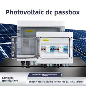 Photovoltaik-Verteilerkasten Kunststoffbox DC500V/1000V Solar-DC-System Innen- und Außenbereich Wasserdichter Staubgeschützter Verteilerkasten - Product Image 5