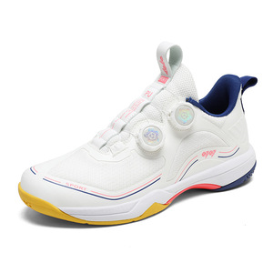 Chaussure de sport unisexe en mesh respirant avec semelle extérieure en caoutchouc et semelle intermédiaire en EVA pour le tennis, le badminton, le ping-pong, à porter en été - Product Image 1