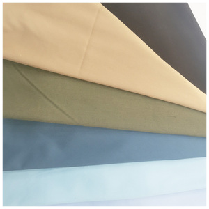 TC <span class=keywords><strong>cotone</strong></span> in pioppo Twill tessuto tinto Plain Spandex Gabardine per uniformi scolastiche e abiti in poliestere tessuto camicia - Product Image 6