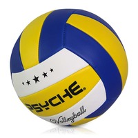 Ballon de volley-ball d'entraînement en PVC cousu à la machine par Psyche Own Factory, prix compétitif, taille 5