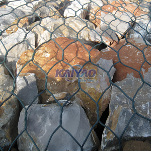 Caisse gabion hexagonale à double torsion, panier <span class=keywords><strong>en</strong></span> treillis métallique flexible pour travaux de terrassement - Product Image 2