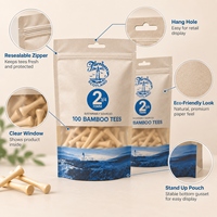 Sachet Doypack Personnalisé en Papier Kraft Qualité Alimentaire avec Fenêtre Transparente et Fermeture Zip Refermable pour Emballage de Café, Thé, Noix et Snacks