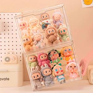 Boîte de présentation de figurines Henlixo de haute qualité, transparente, empilable, magnétique, rectangulaire, pour figurines d'anime - Product Image 3