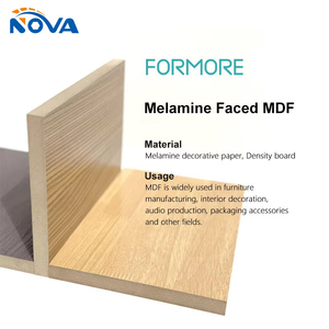 <span class=keywords><strong>MDF</strong></span> Laminado con Melamina de Tamaño Estándar de 1220x2440 mm para Muebles Personalizados, <span class=keywords><strong>MDF</strong></span> con Revestimiento de Melamina - Product Image 4