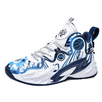 Chaussures de basketball montantes pratiques pour hommes, idéales pour adolescents et étudiants du primaire et du secondaire – Collection Hiver – Chaussures de sport transfrontalières