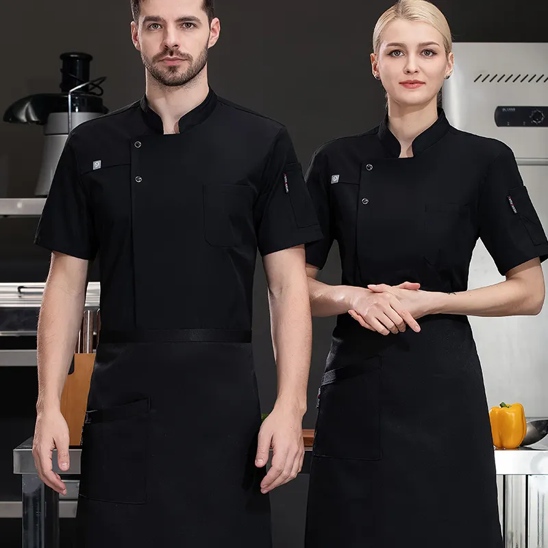 Custom Restaurant Uniforms with Logo Shirt Japanese Restaurant Uniform for Waitress Custom Chef Uniform Female